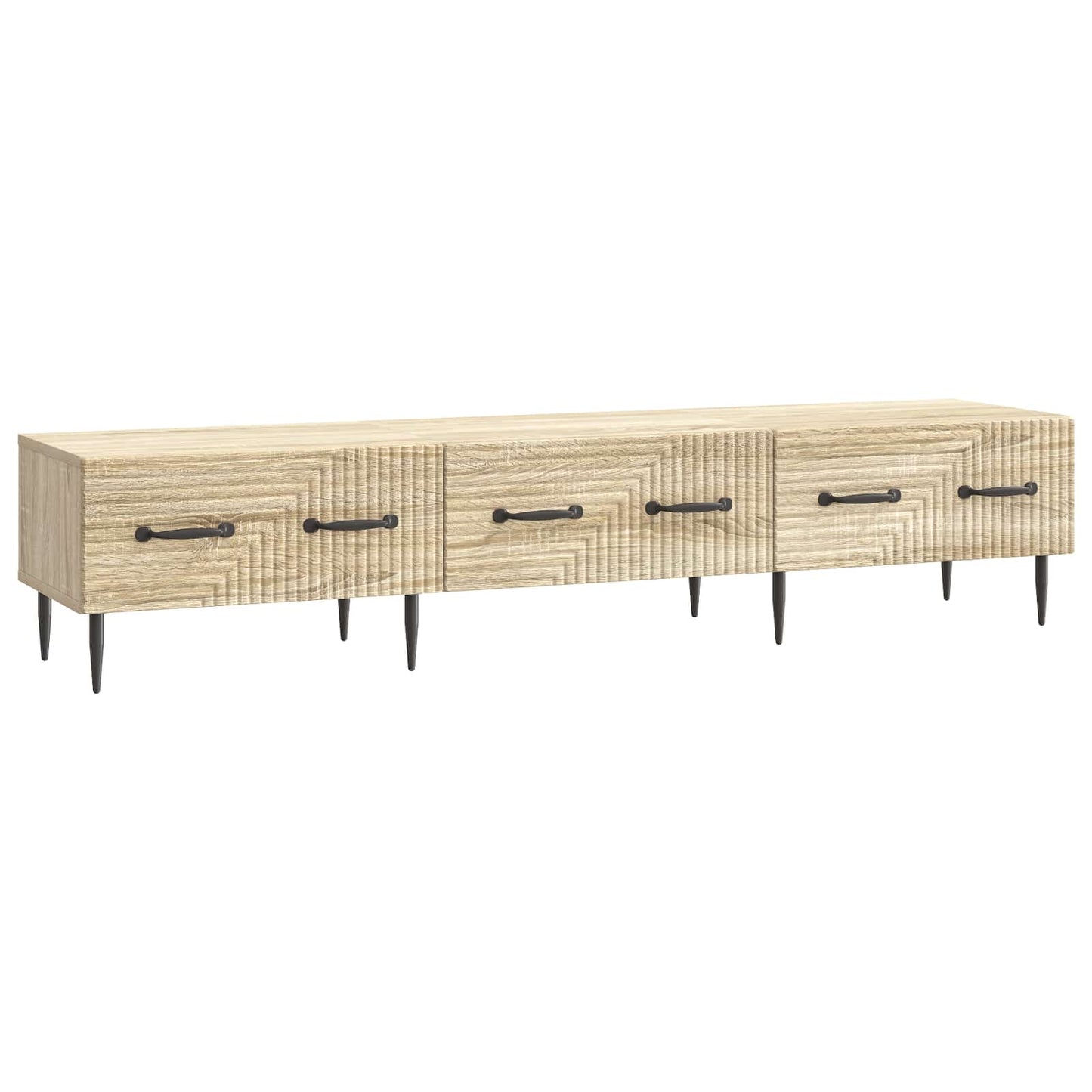 Mobile TV Rovere Sonoma 147 x 34,5 x 30 cm Legno ingegnerizzato | homemem39