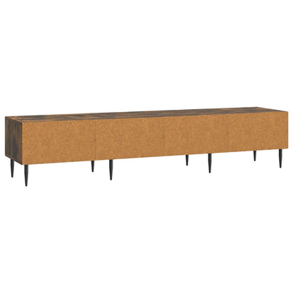 Mobile TV Rovere Fumo 147 x 34,5 x 30 cm Legno ingegnerizzato