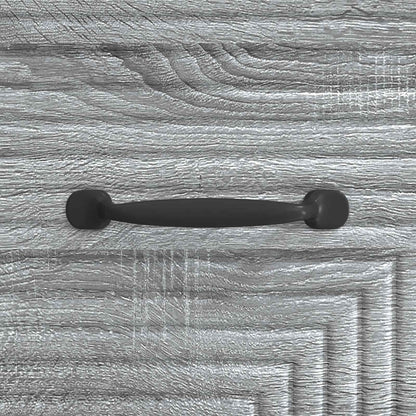 Mobile TV Grigio Sonoma 147 x 34,5 x 30 cm Legno ingegnerizzato | homemem39