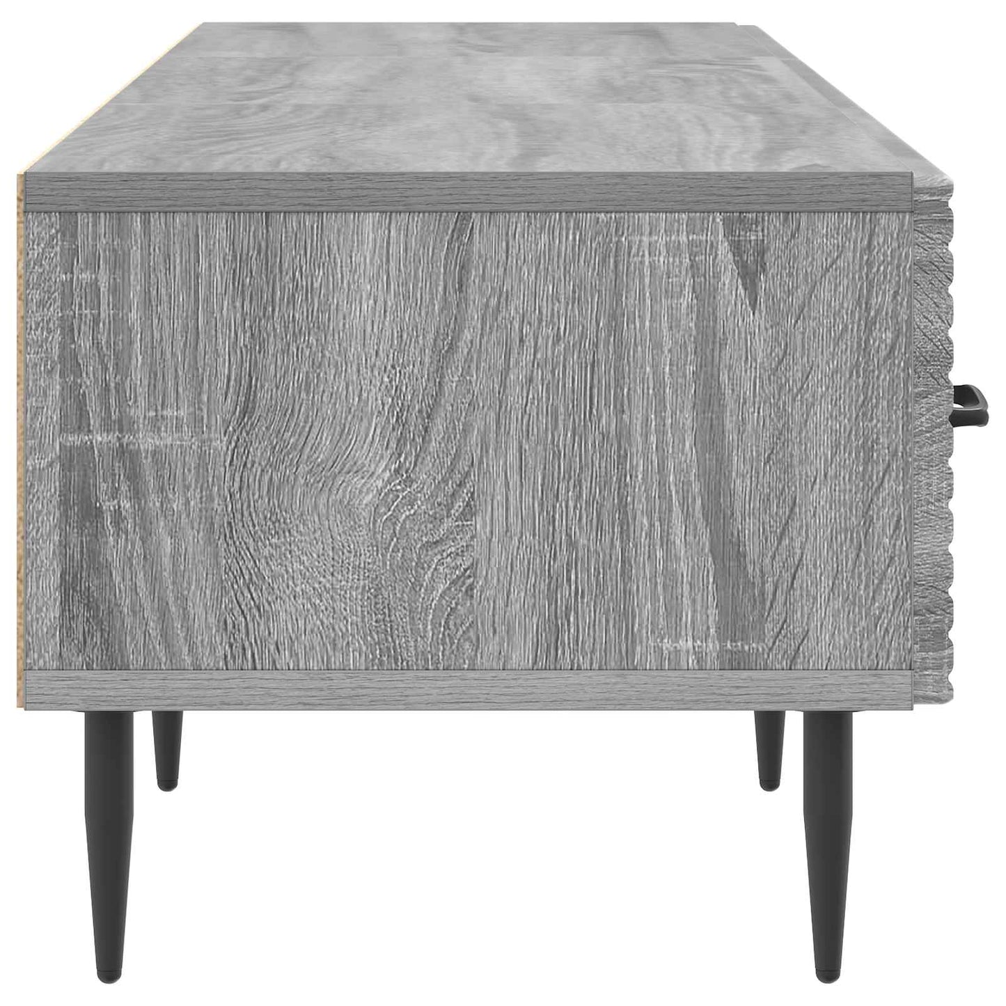 Mobile TV Grigio Sonoma 147 x 34,5 x 30 cm Legno ingegnerizzato | homemem39