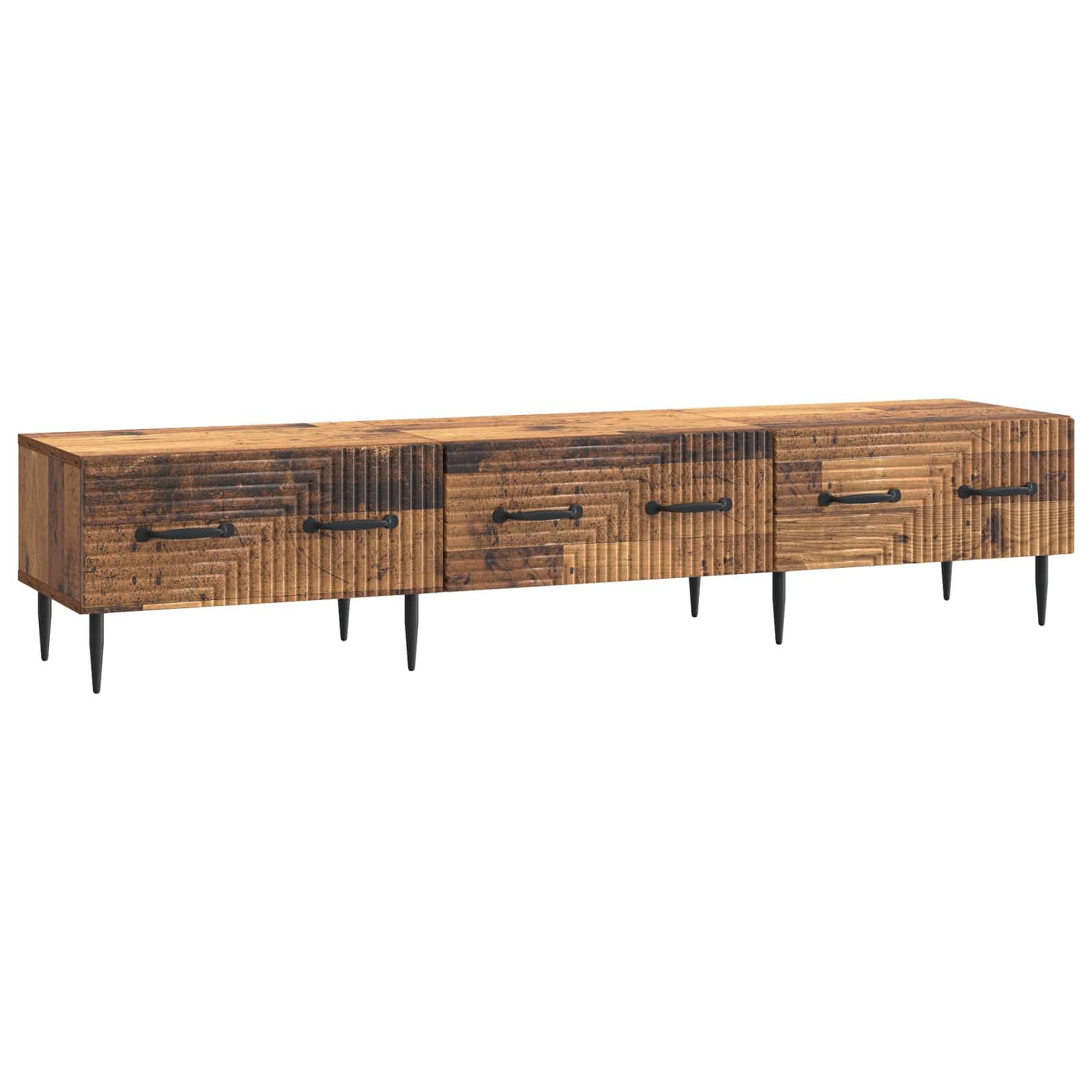 Mobile TV Legno antico 147 x 34,5 x 30 cm Legno ingegnerizzato | homemem39