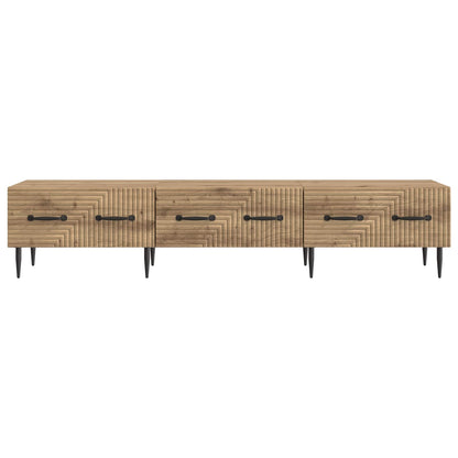 Mobile TV con cassetto Rovere Artigianale 147 x 34,5 x 30 cm | homemem39