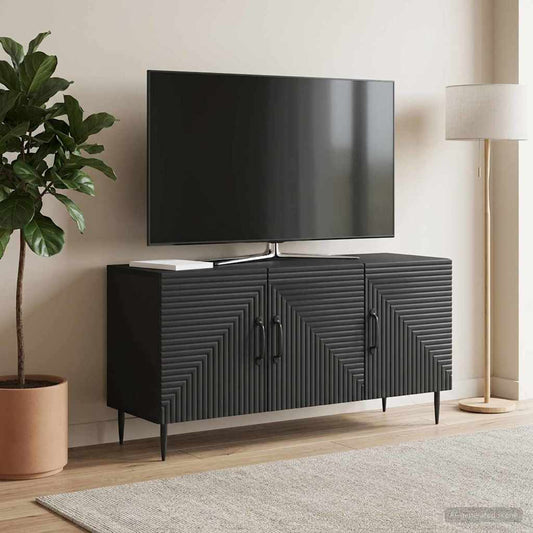 Mobile TV Nero 99 x 34,5 x 50 cm Legno ingegnerizzato