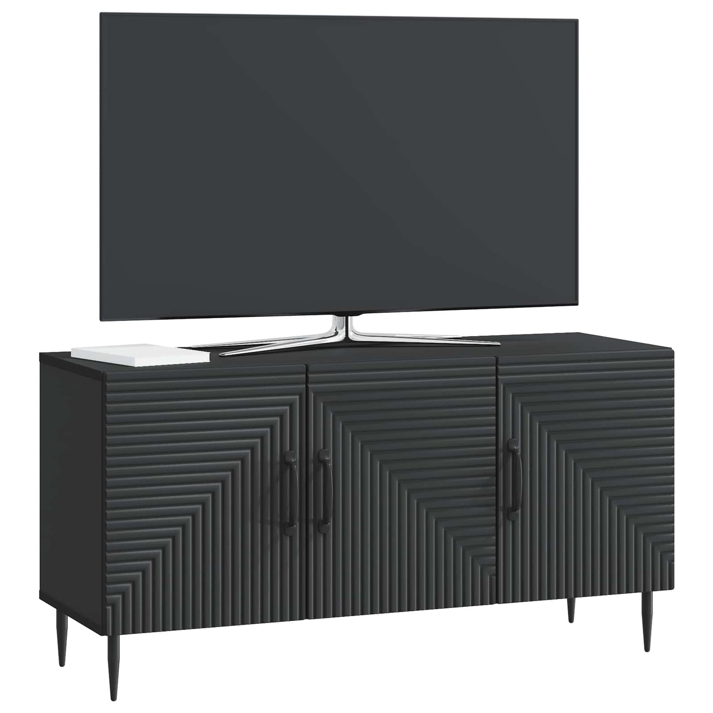 Mobile TV Nero 99 x 34,5 x 50 cm Legno ingegnerizzato | homemem39