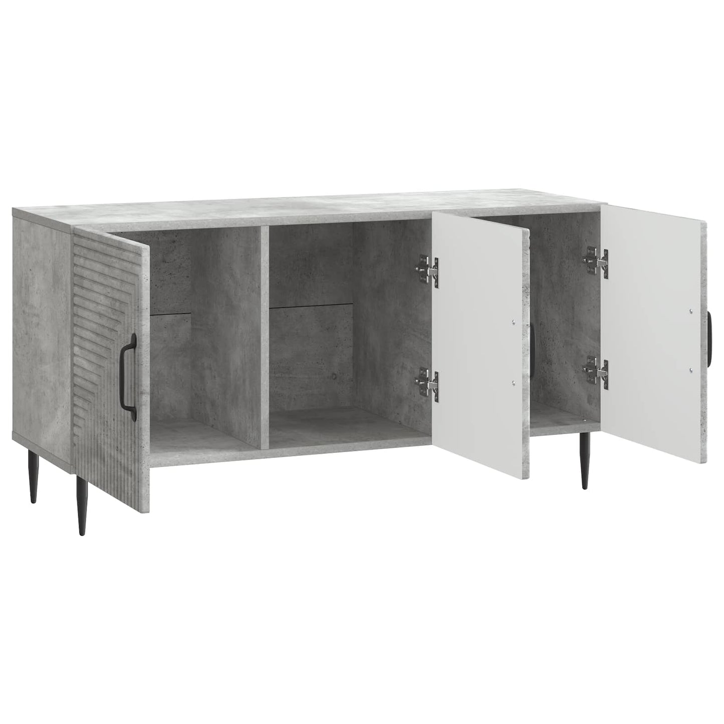 Mobile TV Grigio Cemento 99 x 34,5 x 50 cm Legno ingegnerizzato | homemem39