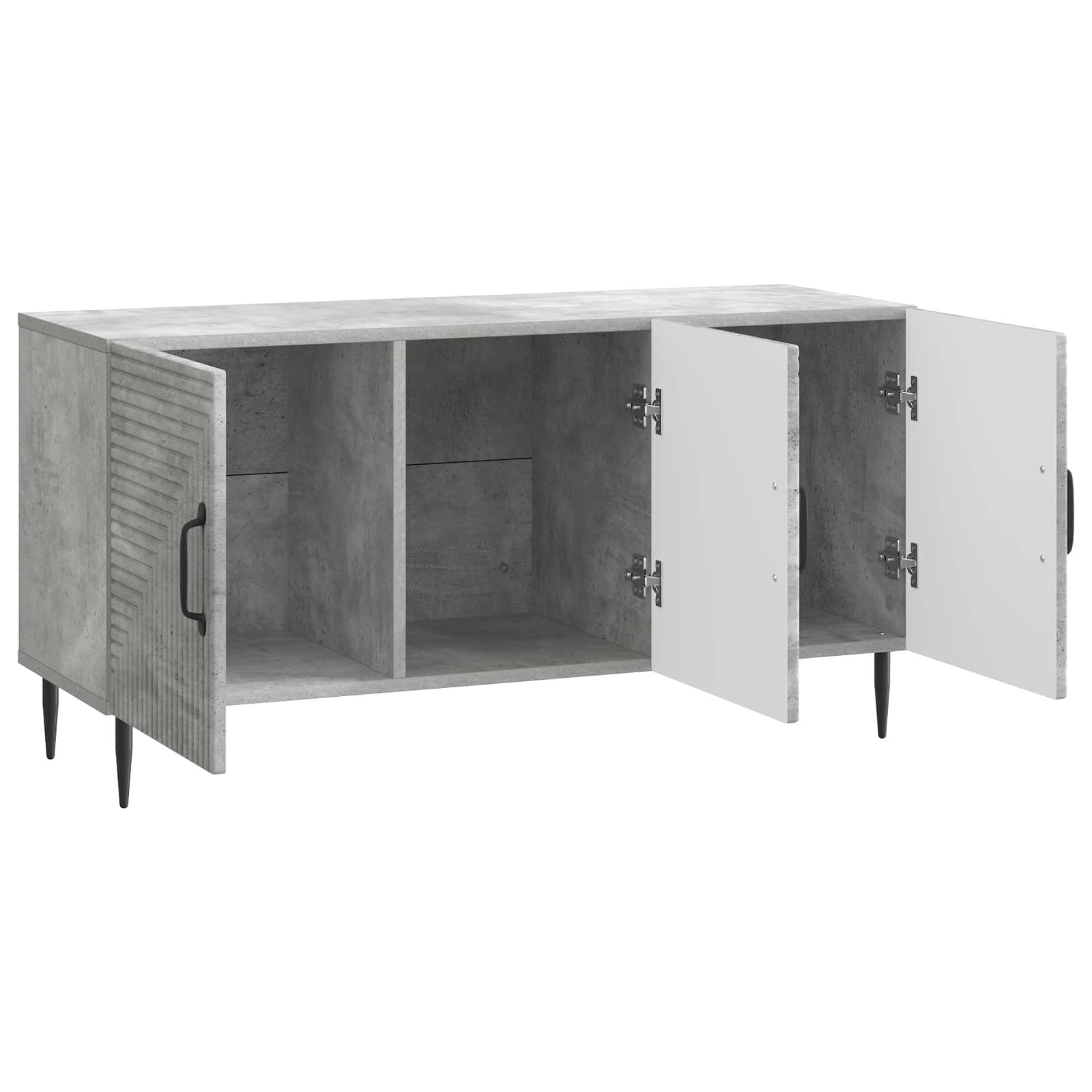 Mobile TV Grigio Cemento 99 x 34,5 x 50 cm Legno ingegnerizzato | homemem39