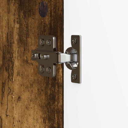 Mobile TV Rovere Fumo 99 x 34,5 x 50 cm Legno ingegnerizzato