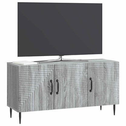 Mobile TV Grigio Sonoma 99 x 34,5 x 50 cm Legno ingegnerizzato