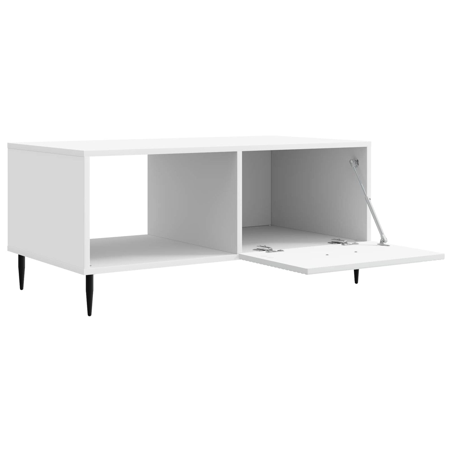 Tavolino da salotto Bianco 90 x 50 x 40 cm Legno ingegnerizzato | homemem39