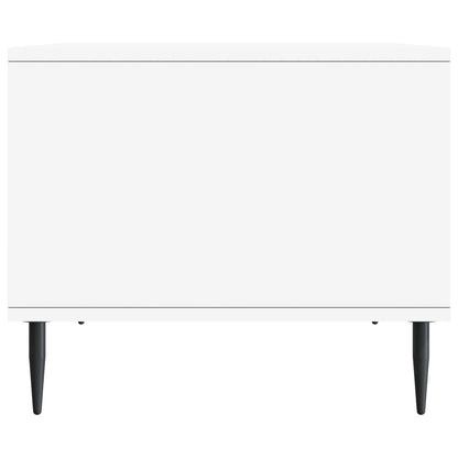 Tavolino da salotto Bianco 90 x 50 x 40 cm Legno ingegnerizzato | homemem39
