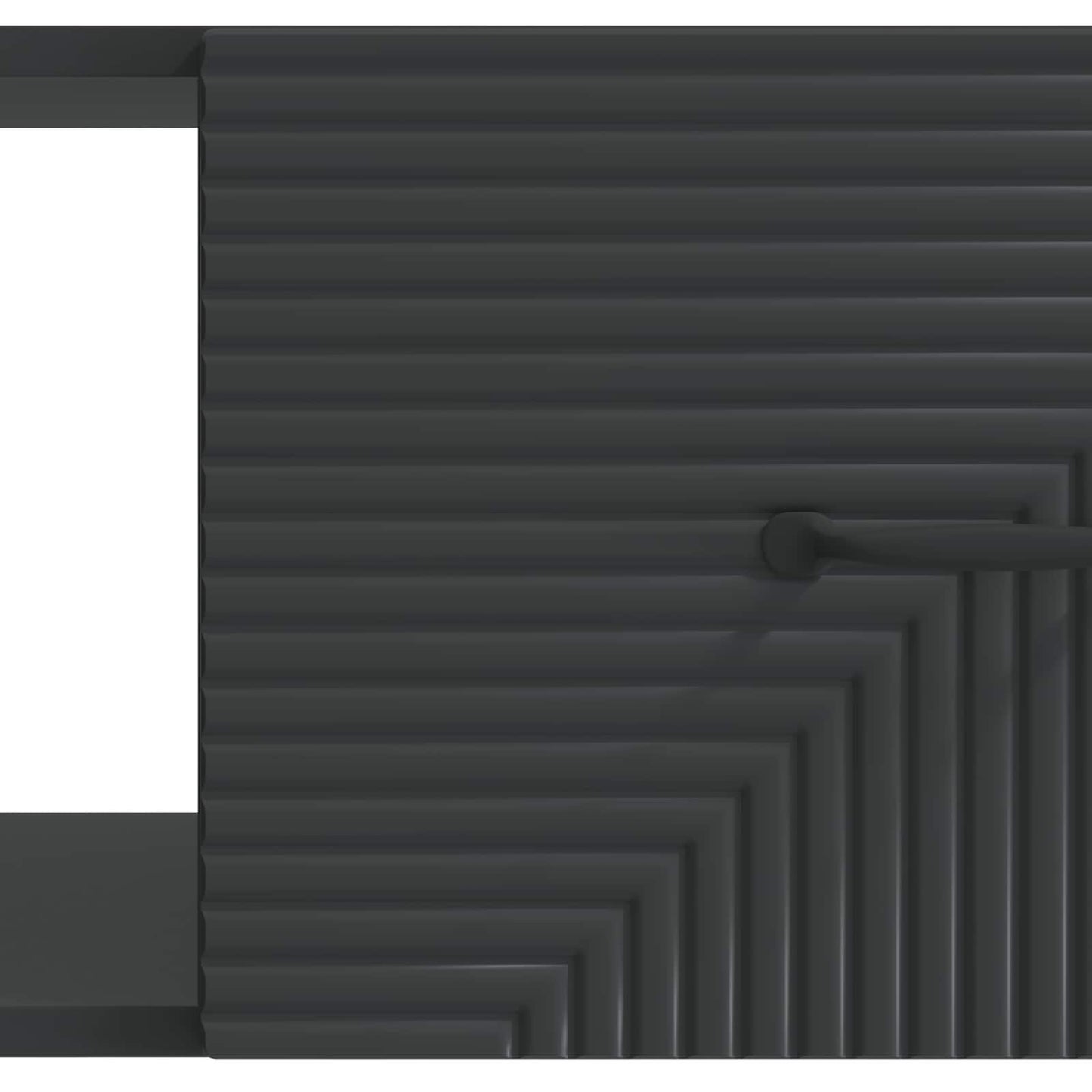 Tavolino da salotto Nero 90 x 50 x 40 cm Legno ingegnerizzato | homemem39