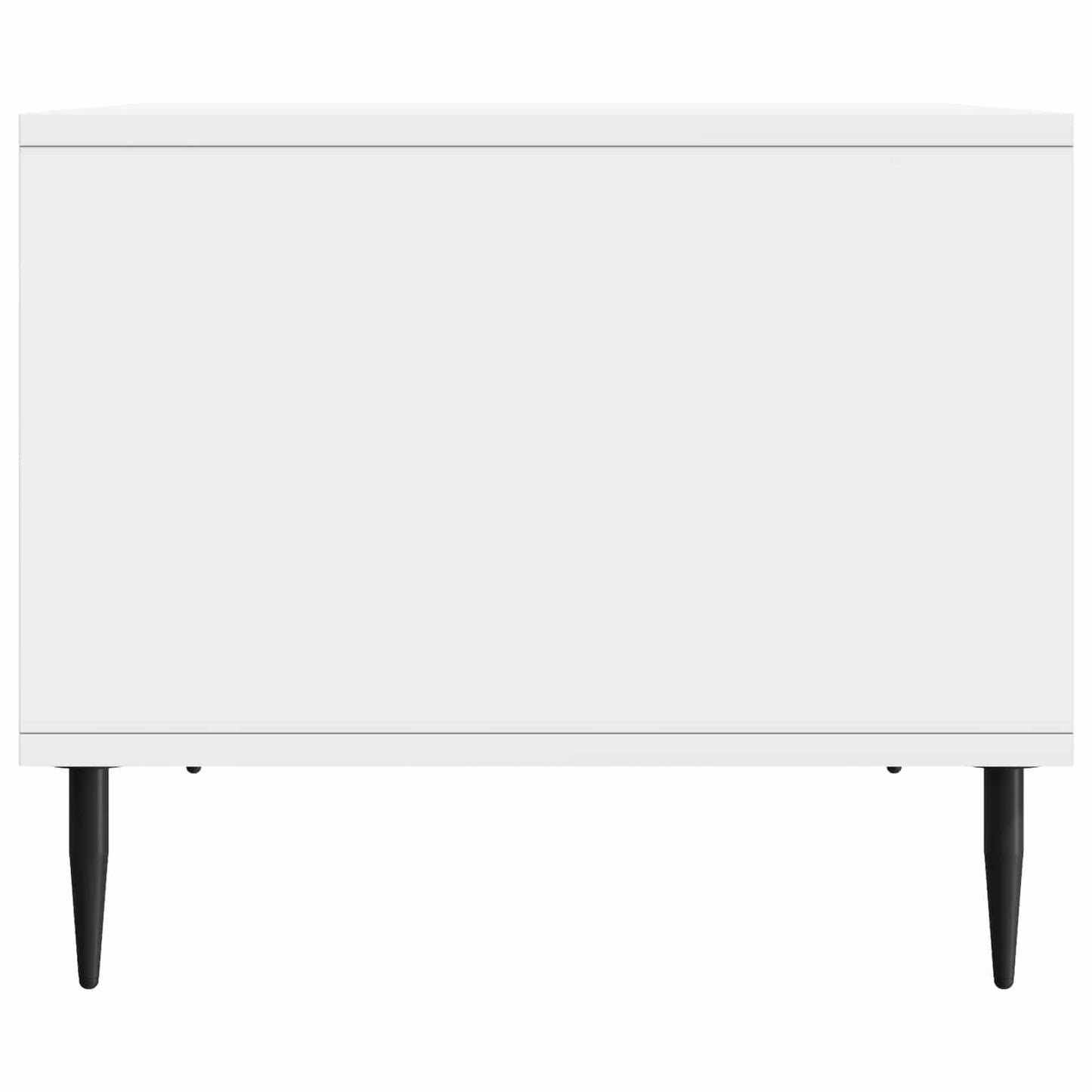 Tavolino da salotto Bianco Lucido 90 x 50 x 40 cm | homemem39