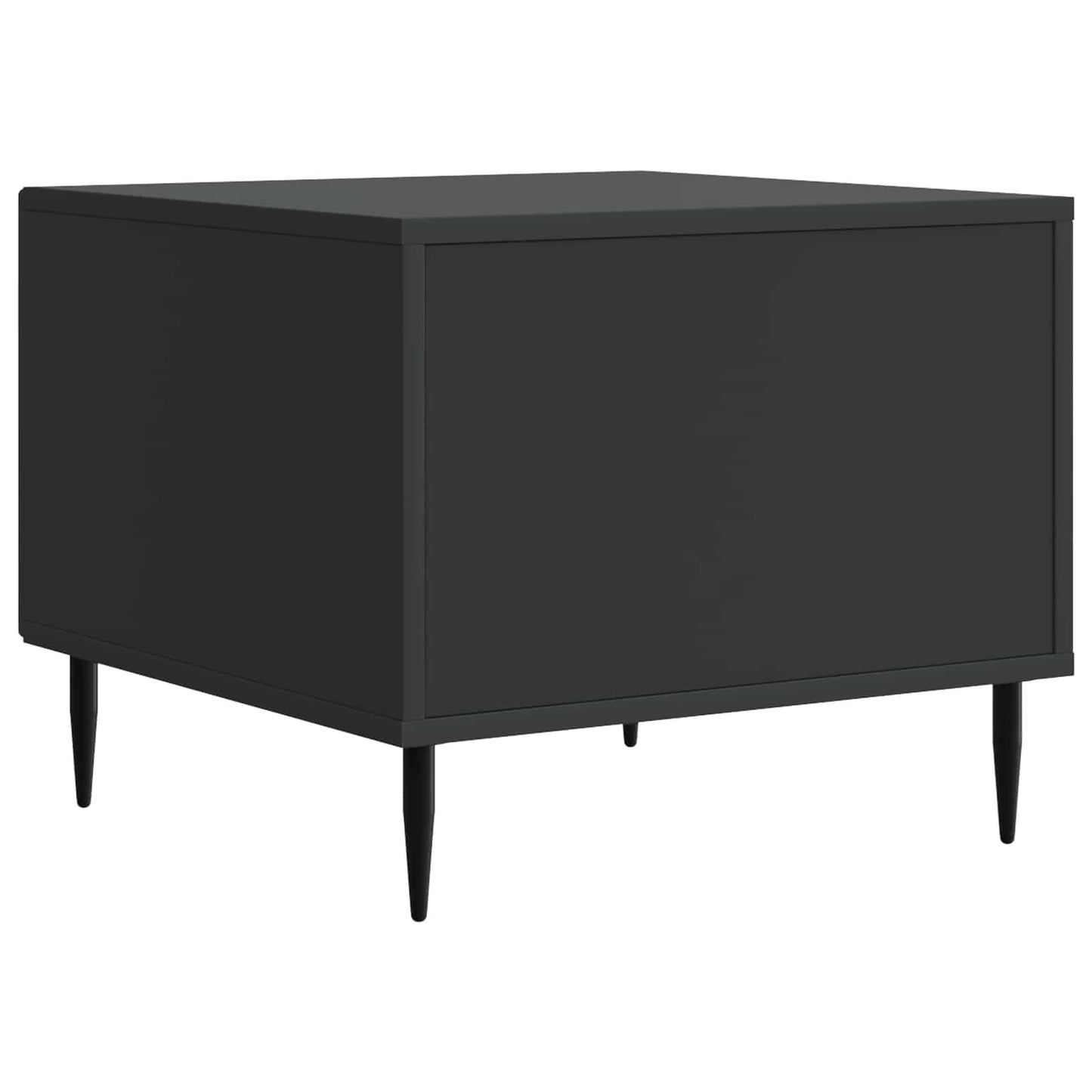 Tavolino da salotto Nero 49 x 50 x 40 cm Legno ingegnerizzato | homemem39