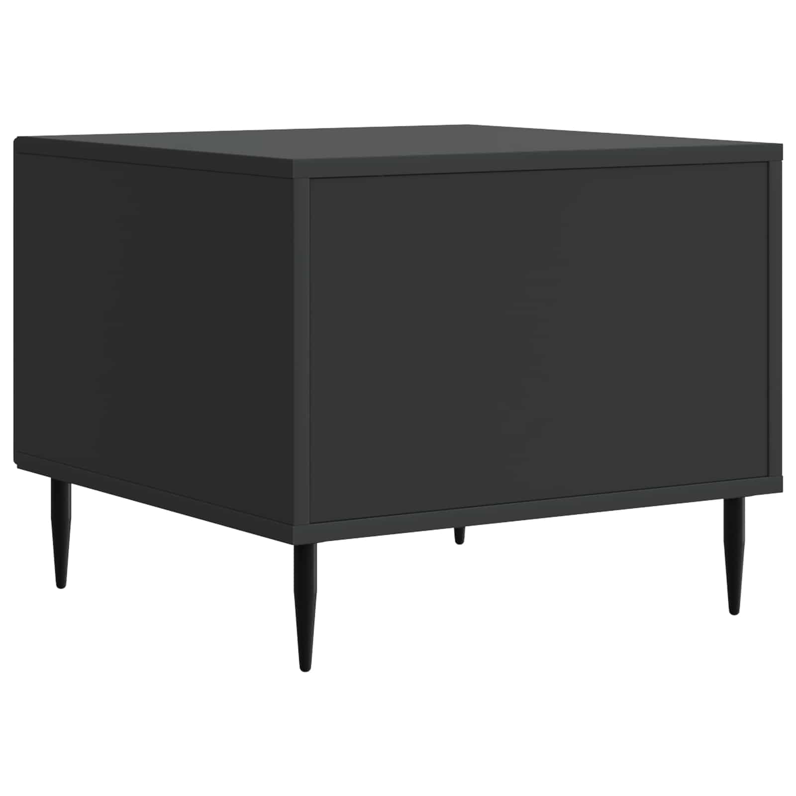 Tavolino da salotto Nero 49 x 50 x 40 cm Legno ingegnerizzato | homemem39