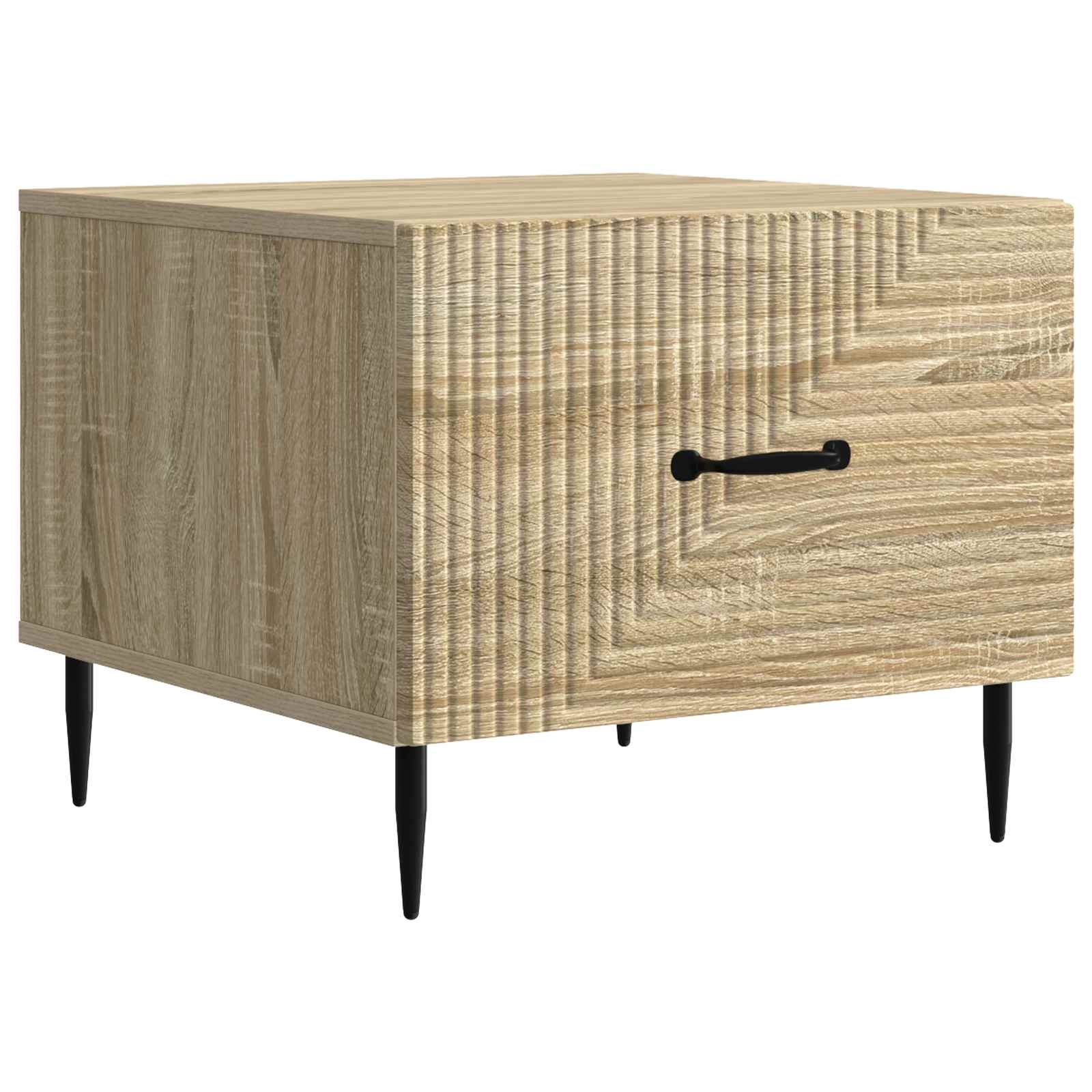 Tavolino da salotto con cassetto Rovere Sonoma 49 x 50 x 40 cm | homemem39