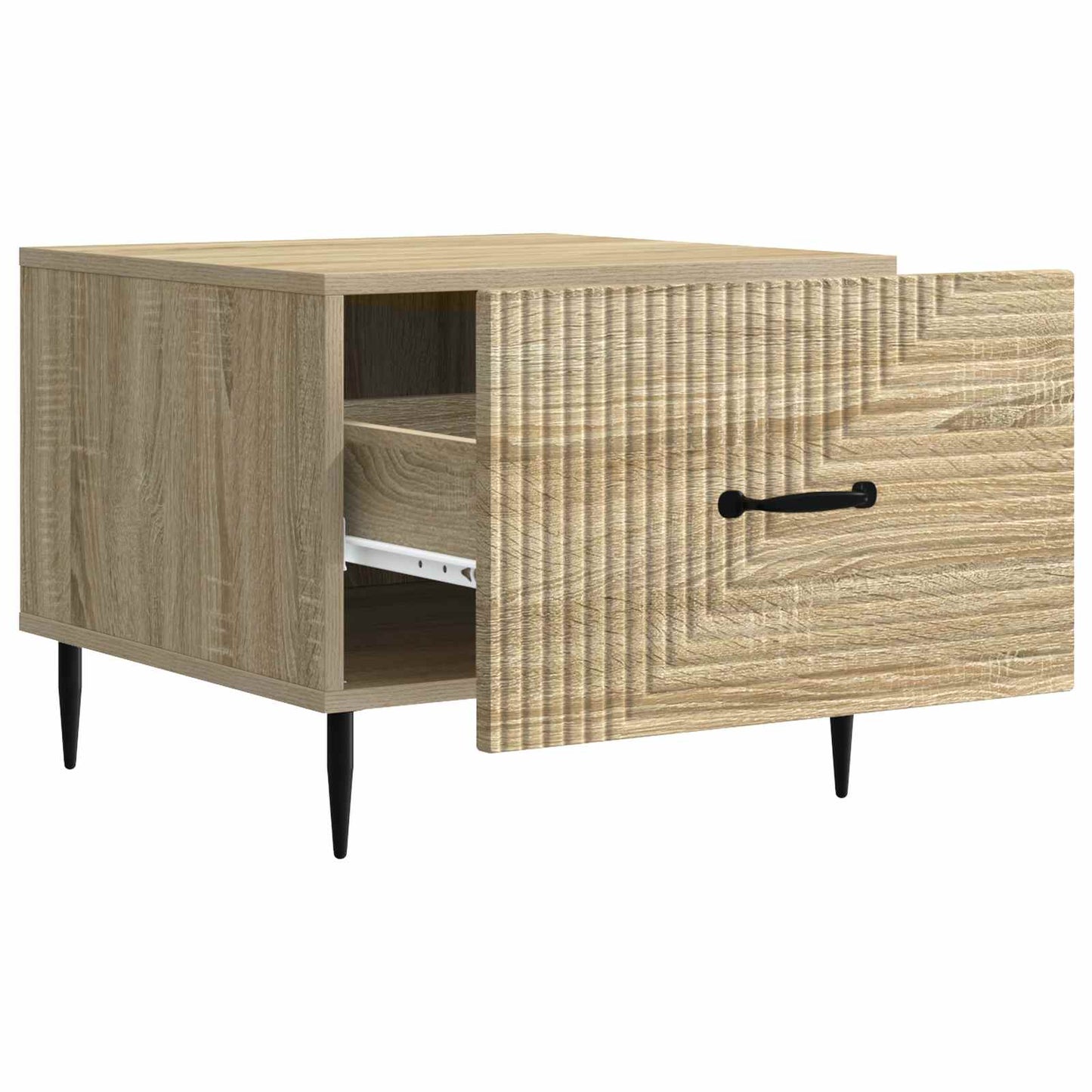 Tavolino da salotto con cassetto Rovere Sonoma 49 x 50 x 40 cm | homemem39