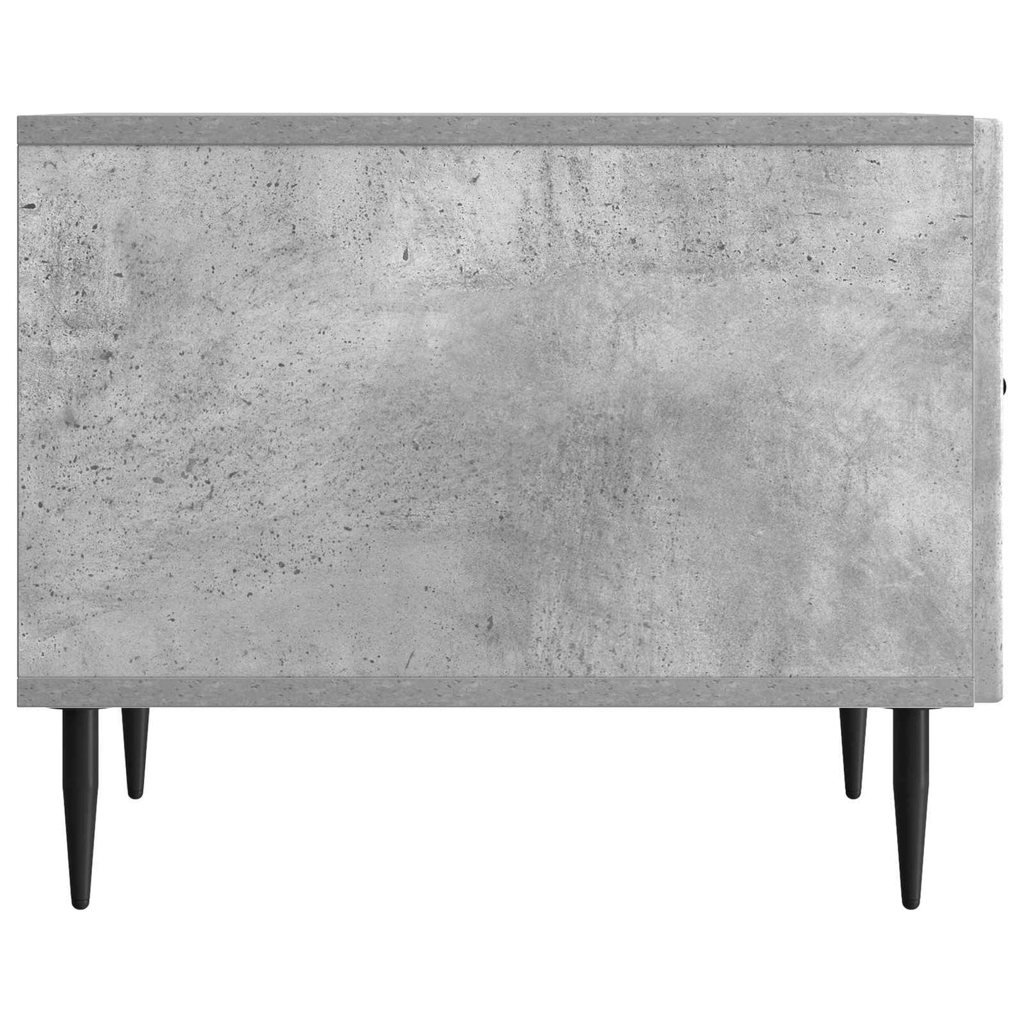 Tavolino da salotto con cassetto Grigio Cemento 49 x 50 x 40 cm | homemem39