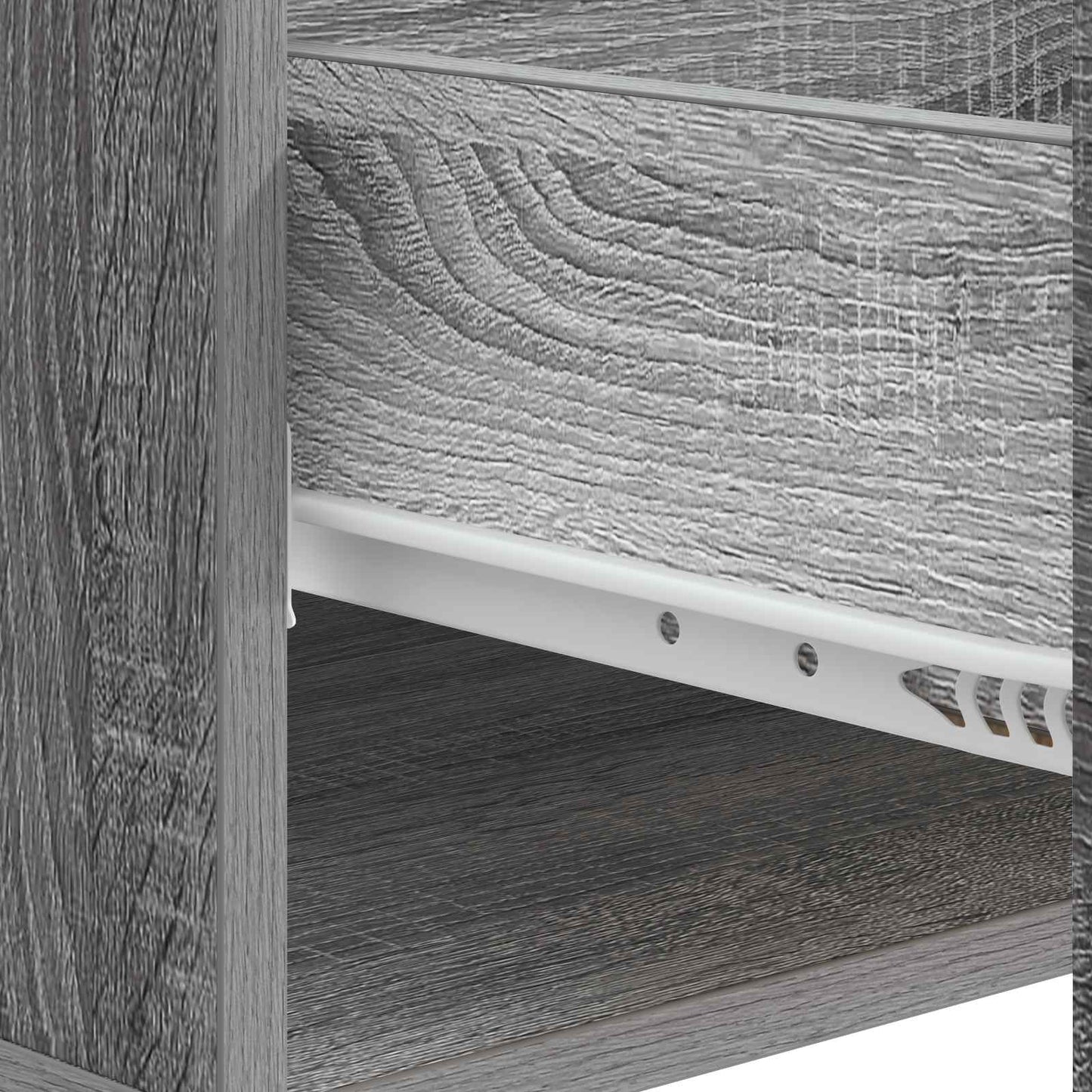 Tavolino da salotto con cassetto Grigio Sonoma 49 x 50 x 40 cm | homemem39