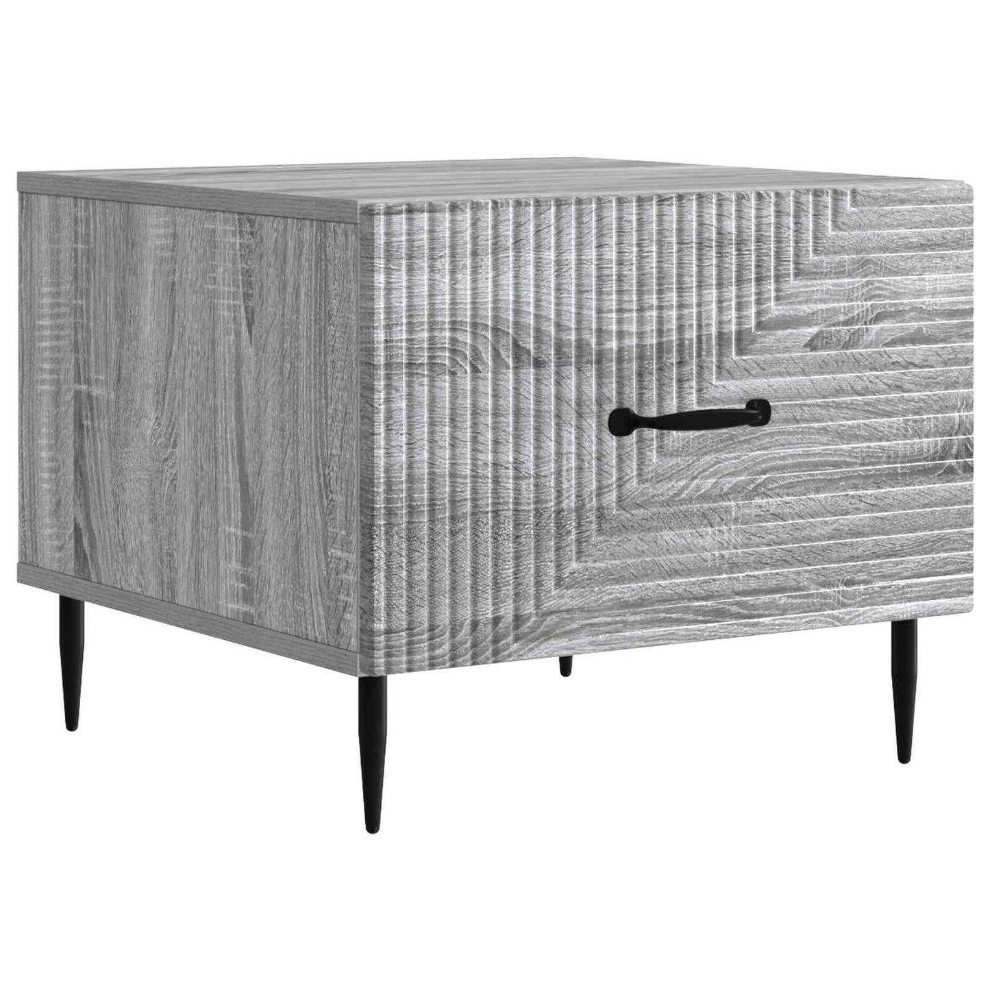 Tavolino da salotto con cassetto Grigio Sonoma 49 x 50 x 40 cm | homemem39
