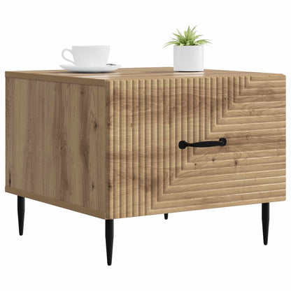 Tavolino da salotto Rovere Artigianale 49 x 50 x 40 cm | homemem39