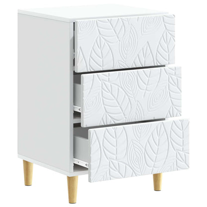 Comodino Bianco 43 x 39,5 x 66,5 cm Legno ingegnerizzato | homemem39