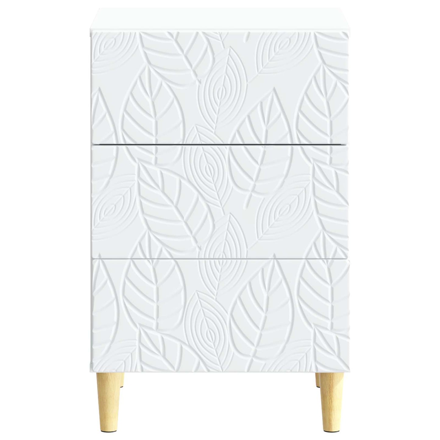 Comodino Bianco 43 x 39,5 x 66,5 cm Legno ingegnerizzato | homemem39