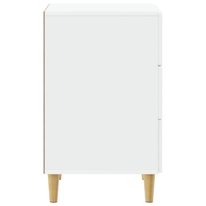 Comodino Bianco 43 x 39,5 x 66,5 cm Legno ingegnerizzato | homemem39