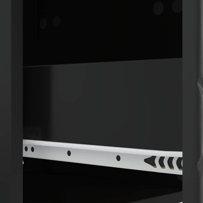 Comodino Nero 43 x 39,5 x 66,5 cm Legno ingegnerizzato | homemem39