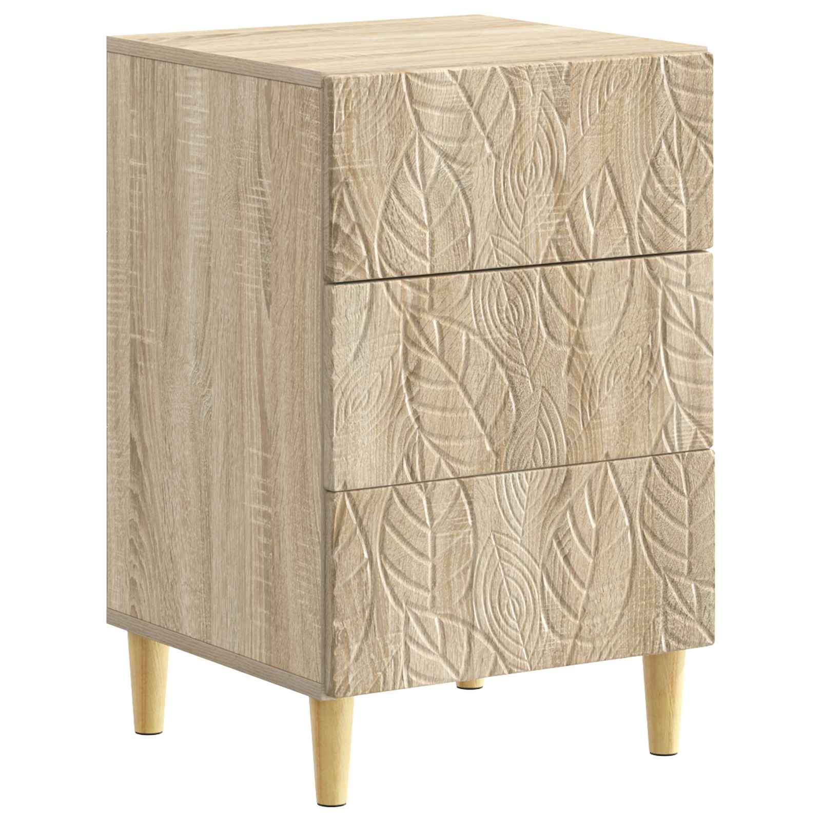 Comodino Rovere Sonoma 43 x 39,5 x 66,5 cm Legno ingegnerizzato | homemem39