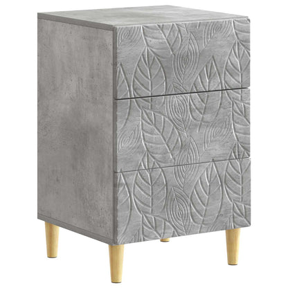 Comodino Grigio Cemento 43 x 39,5 x 66,5 cm | homemem39