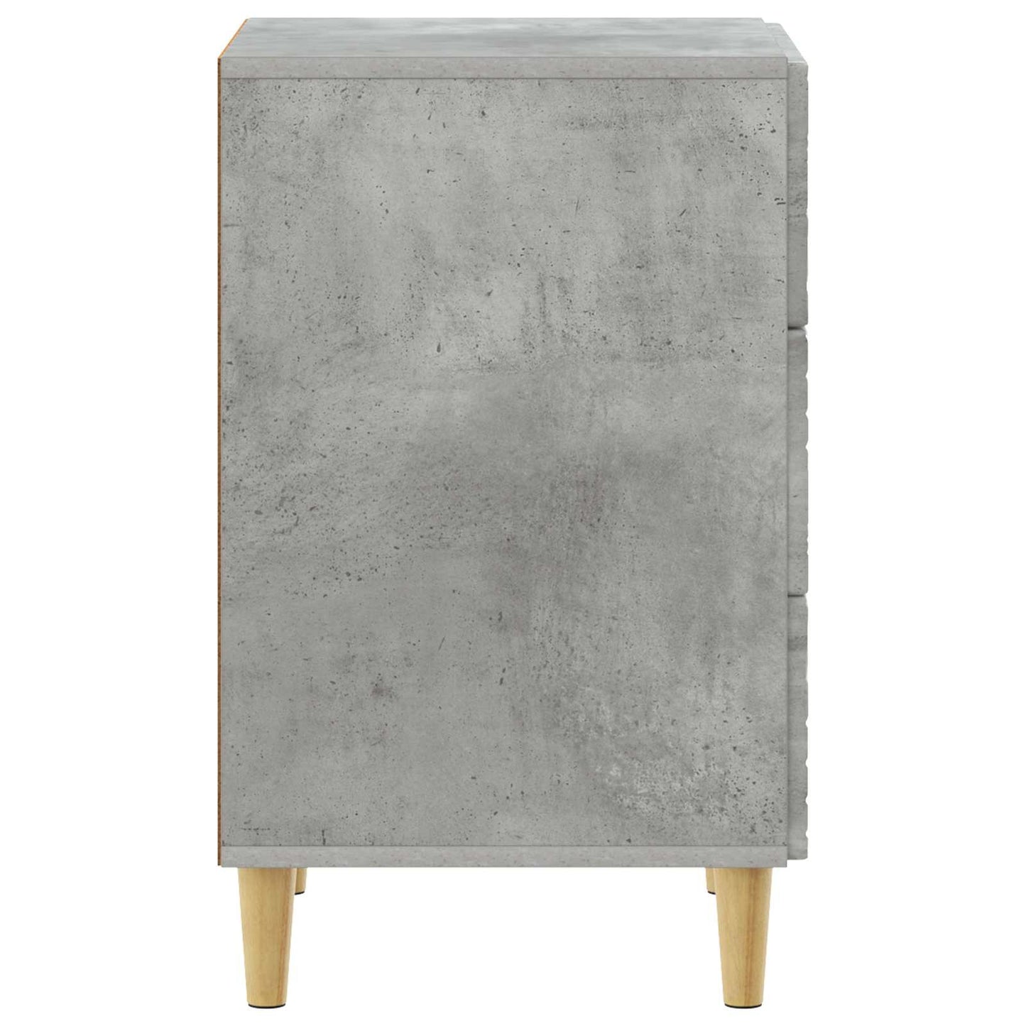 Comodino Grigio Cemento 43 x 39,5 x 66,5 cm | homemem39