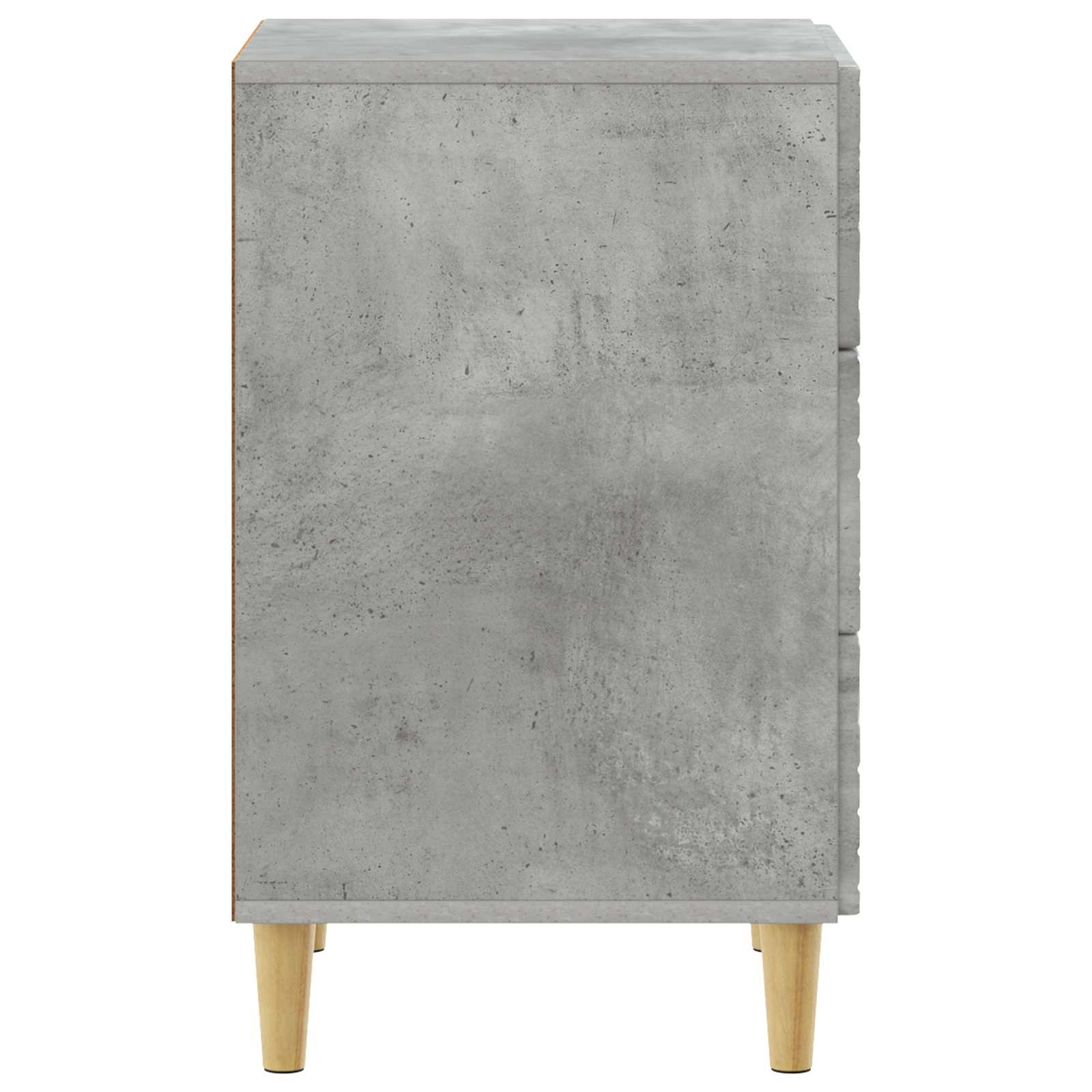 Comodino Grigio Cemento 43 x 39,5 x 66,5 cm | homemem39