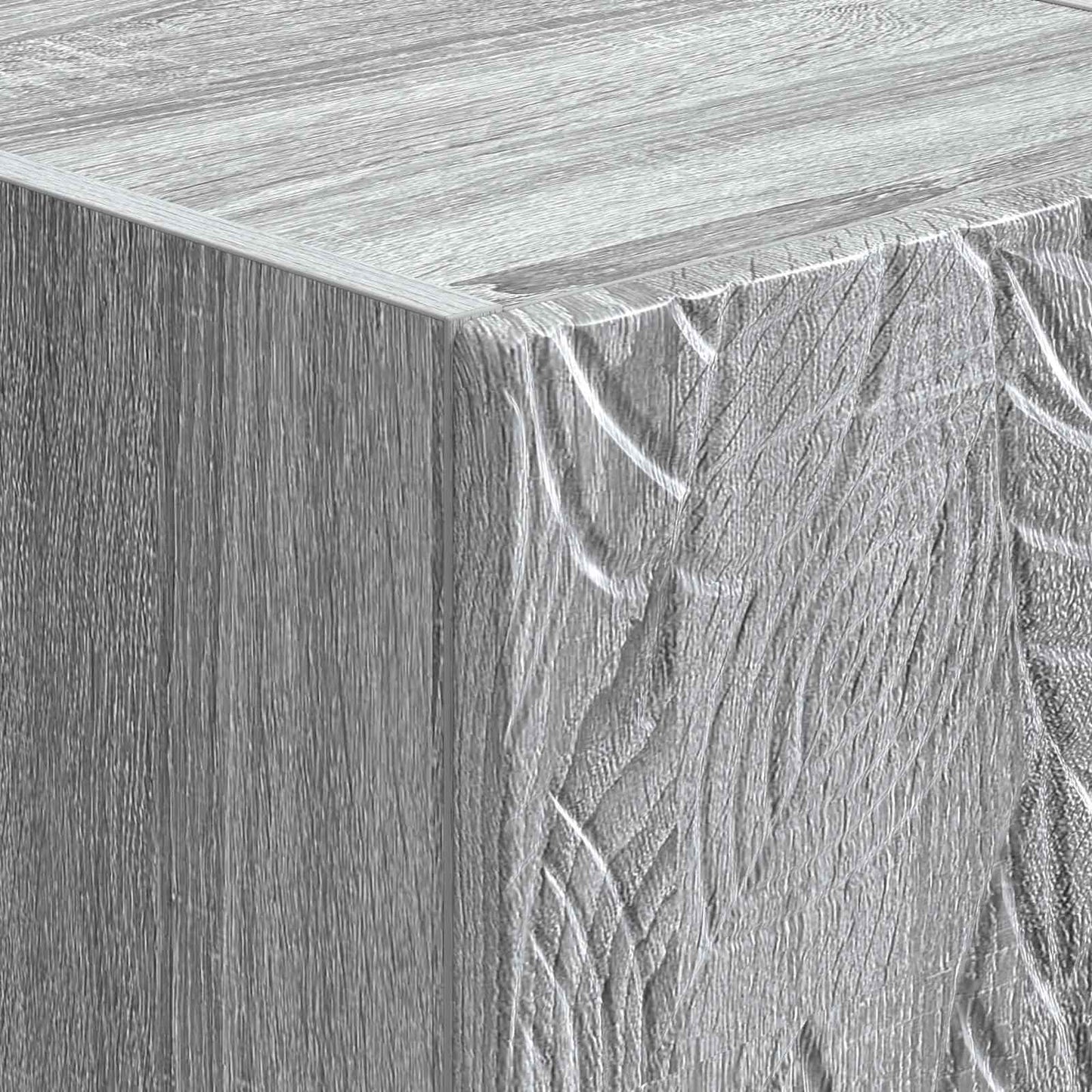 Comodino Sonoma grigio 43 x 39,5 x 66,5 cm Legno ingegnerizzato