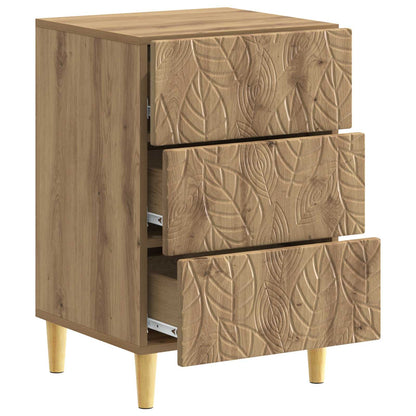 Comodino Rovere Artigianale 43 x 39,5 x 66,5 cm