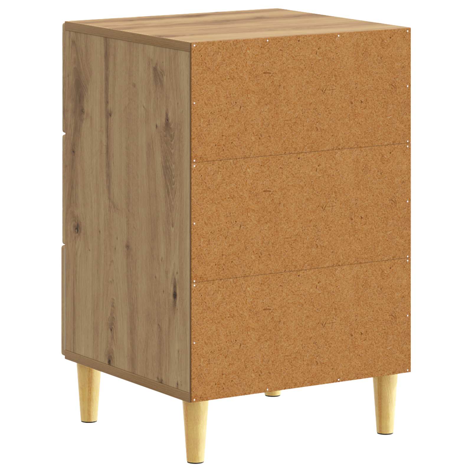 Comodino Rovere Artigianale 43 x 39,5 x 66,5 cm | homemem39