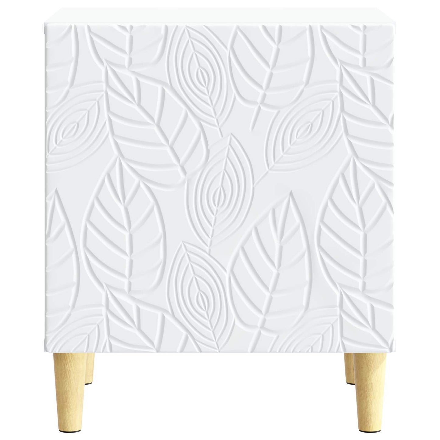 Comodino Bianco 43 x 34,5 x 50 cm Legno ingegnerizzato