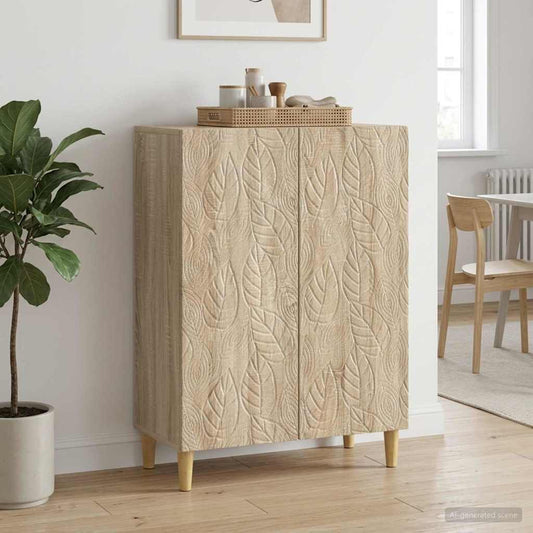 Credenza Rovere Sonoma 66 x 34,5 x 90 cm Legno ingegnerizzato | homemem39