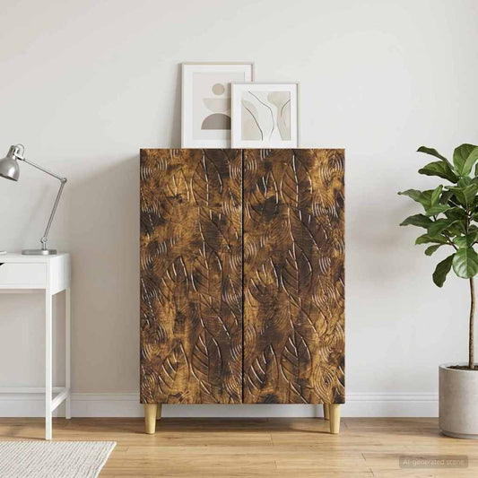 Credenza Rovere Fumo 66 x 34,5 x 90 cm Legno ingegnerizzato | homemem39
