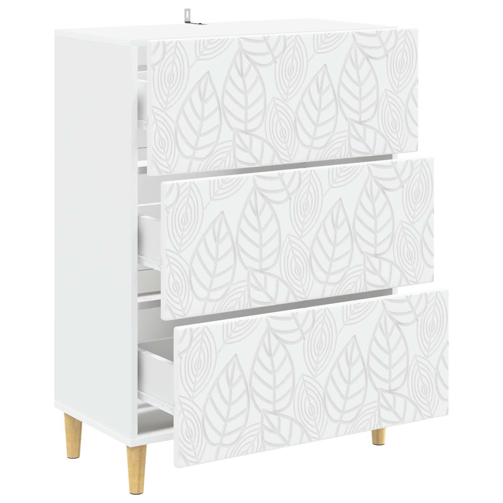Mobile con Cassetti Bianco 66 x 34,5 x 90 cm | homemem39