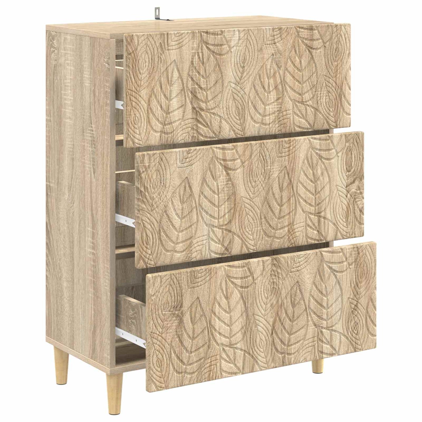 Mobile con Cassetti Rovere Sonoma 66 x 34,5 x 90 cm | homemem39