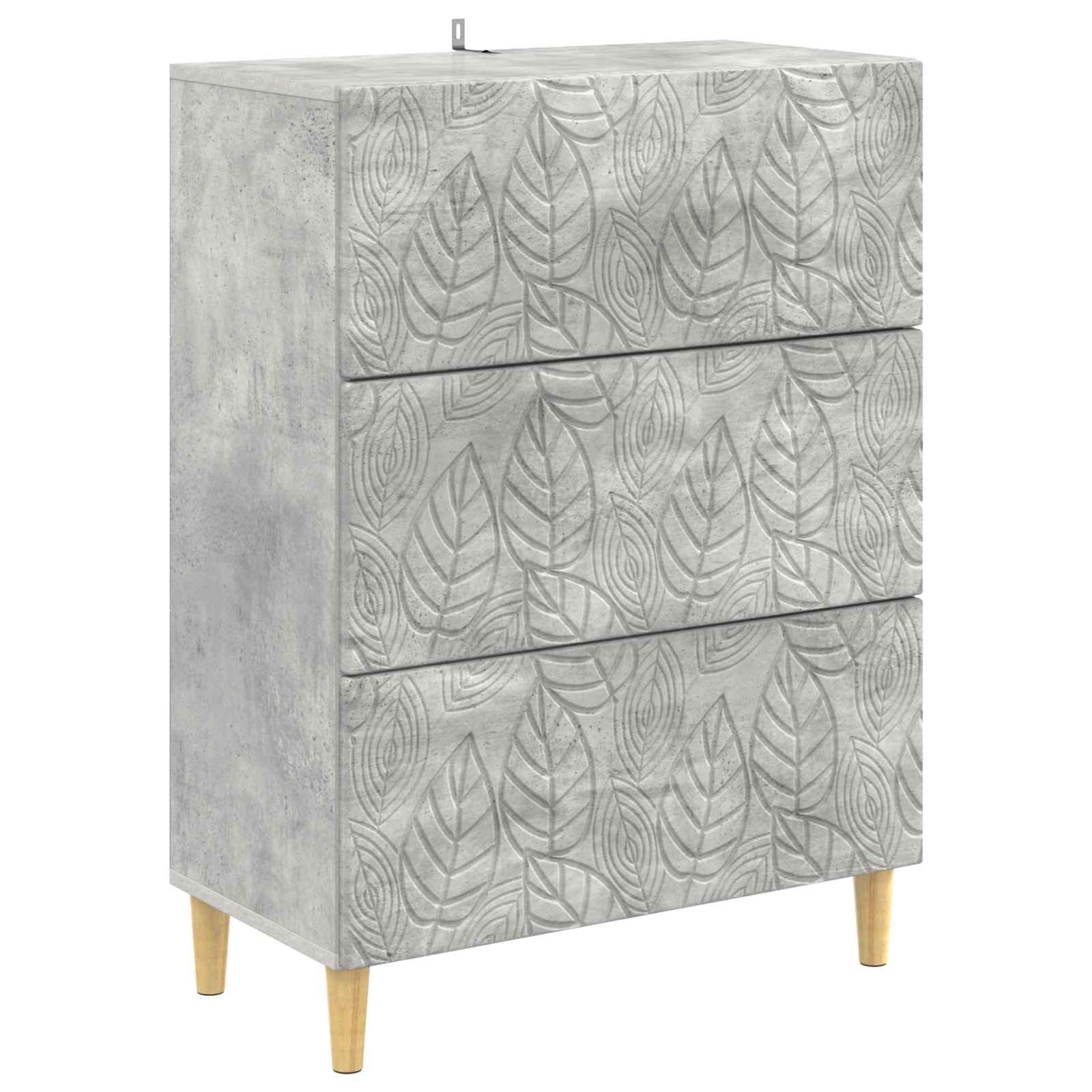 Mobile con Cassetti Grigio Cemento 66 x 34,5 x 90 cm | homemem39