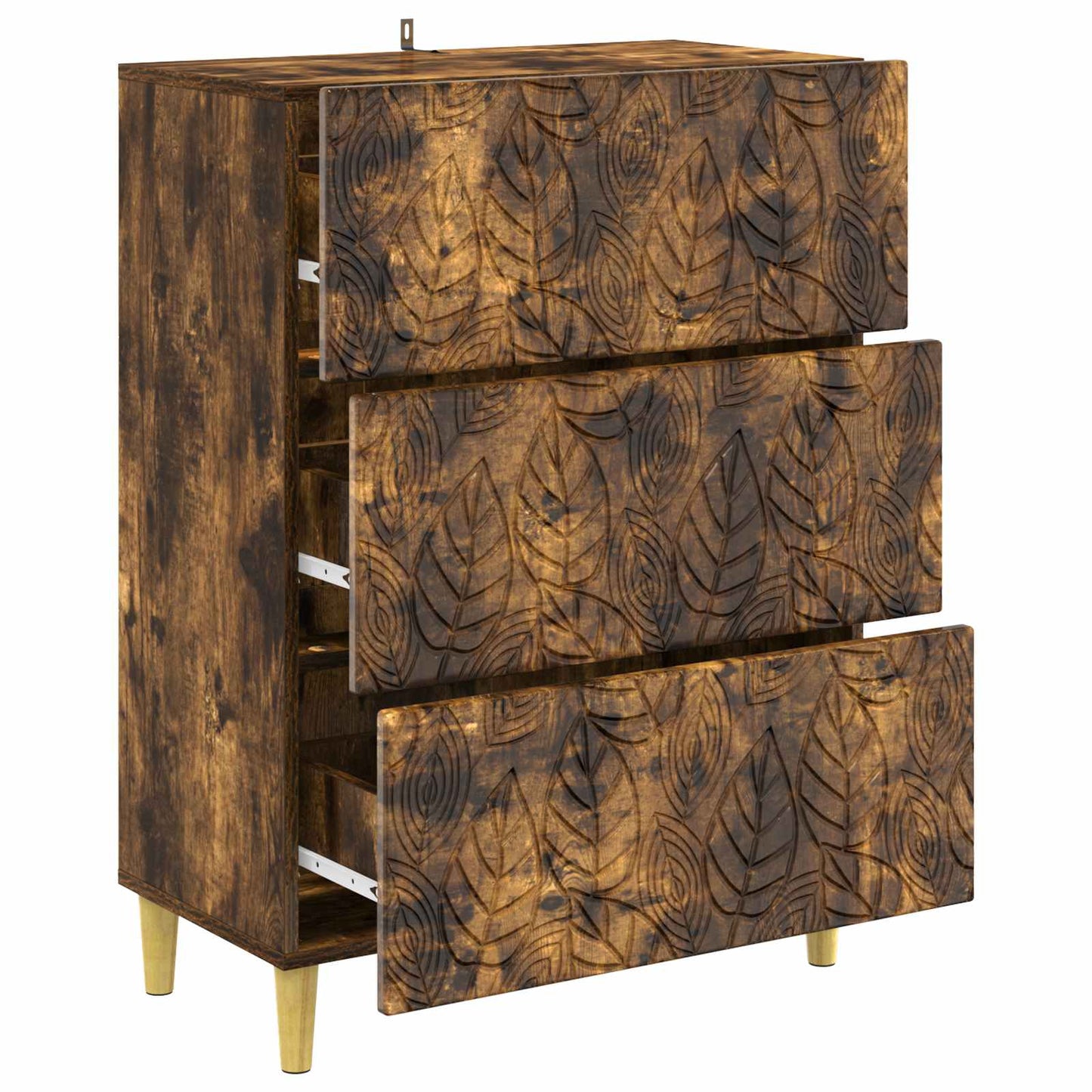 Mobile con Cassetti Rovere Fumo 66 x 34,5 x 90 cm | homemem39