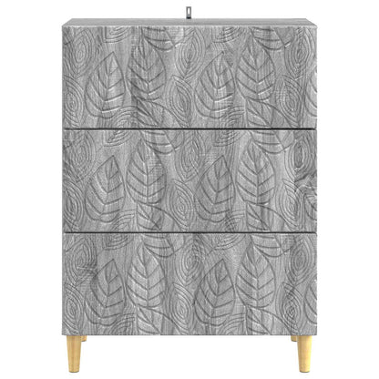 Mobile con Cassetti Sonoma grigio 66 x 34,5 x 90 cm | homemem39
