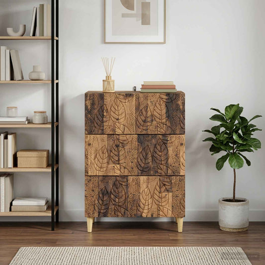 Mobile con Cassetti Legno antico 66 x 34,5 x 90 cm