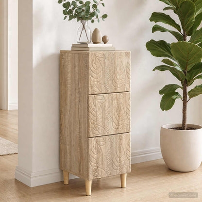 Mobile con Cassetti Rovere Sonoma 33 x 34,5 x 90 cm