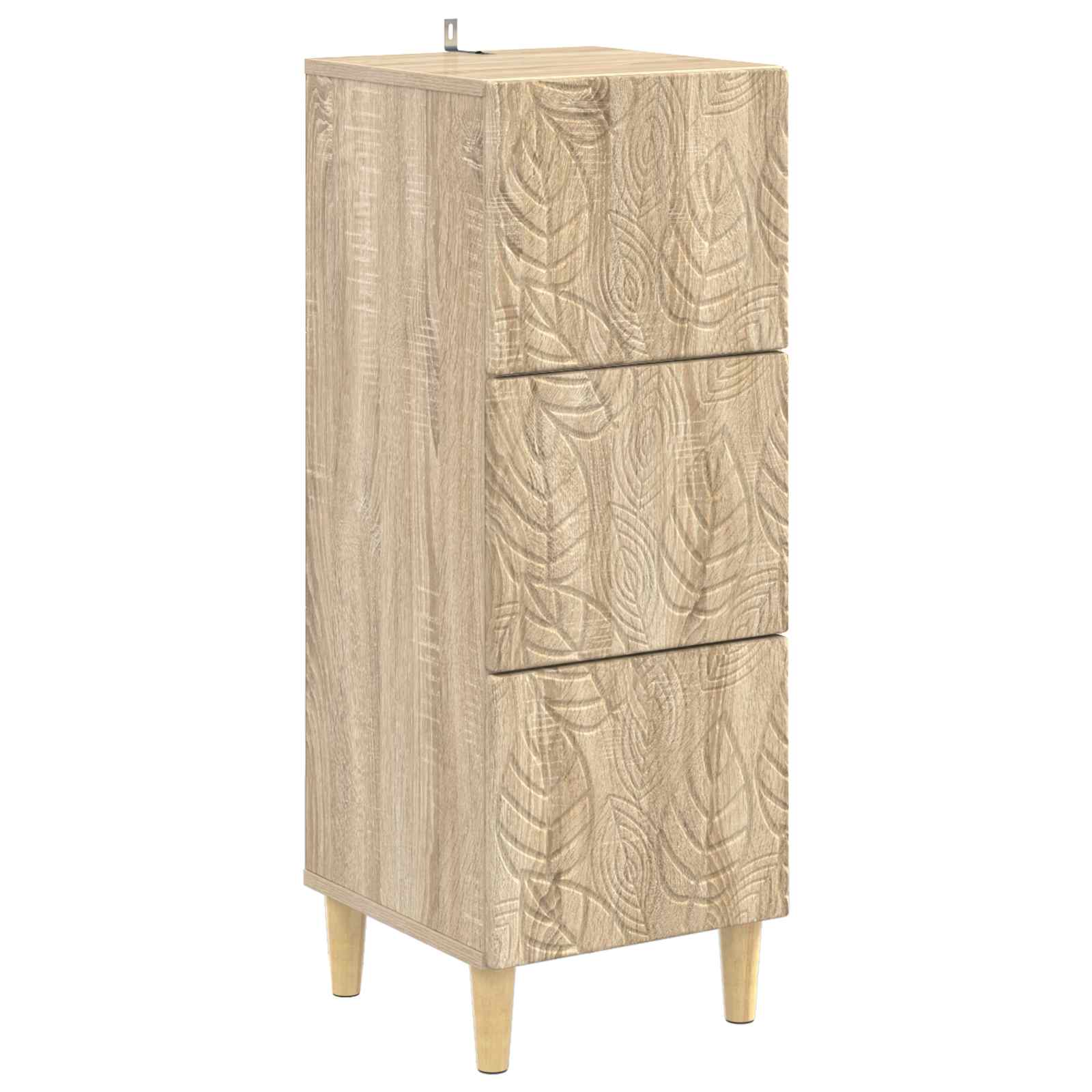 Mobile con Cassetti Rovere Sonoma 33 x 34,5 x 90 cm | homemem39