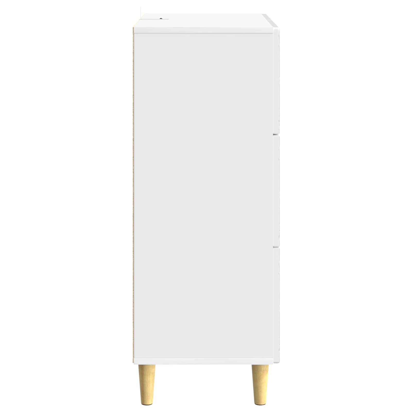 Mobile con Cassetti Bianco Lucido 33 x 34,5 x 90 cm | homemem39
