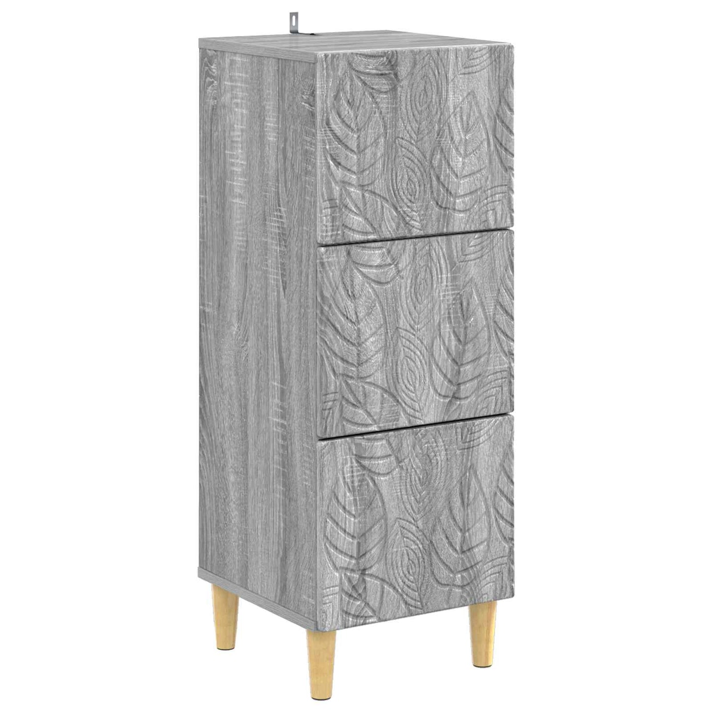 Mobile con Cassetti Sonoma grigio 33 x 34,5 x 90 cm | homemem39