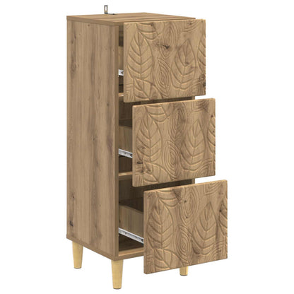 Mobile con Cassetti Rovere Artigianale 33 x 34,5 x 90 cm | homemem39