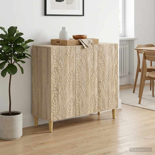 Credenza 89 x 34,5 x 80 cm Legno ingegnerizzato